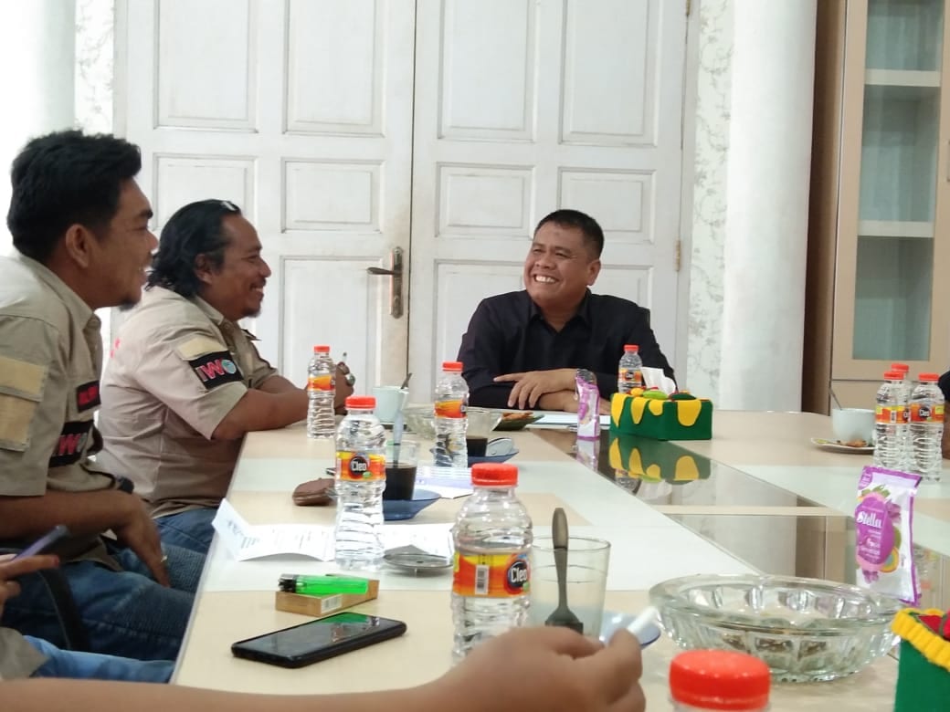 Pengurus IWO Asahan-Batubara audiensi ke Ketua DPRD Asahan