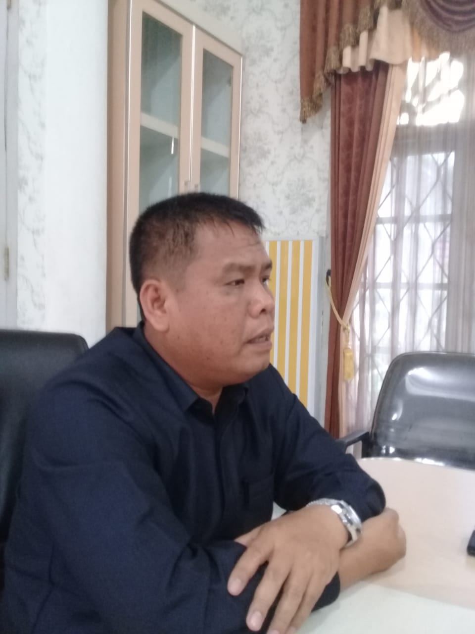 Ketua DPRD Asahan Baharuddin Harahap