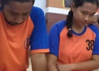 Suami istri yang merampok dan membunuh guru.