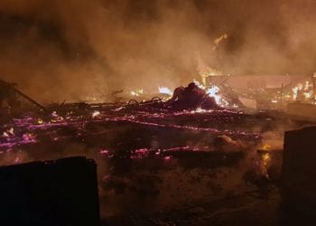 2 Rumah di Asrama Polsek Medang Deras Batubara Dirobohkan, Gara-gara Gudang Ikan Asin Terbakar