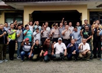 Kapolsek Kualuh Hulu Janji Akan Jalin Komunikasi dengan Insan Pers