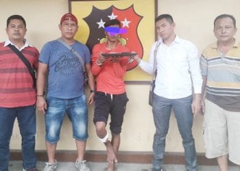 Coba Melarikan Diri, Pembongkar 2 Rumah Warga di Labura Dihadiahi Timah Panas