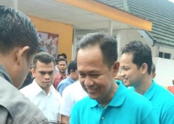 Maju dari Jalur Independent, Suhari-Irwan Serahkan Bukti Dukungan Warga ke KPU Labuhanbatu 