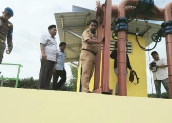 Tinjau WTP-6, Walikota Tanjungbalai Nunggu Penyerahan Dari Kementerian PUPR