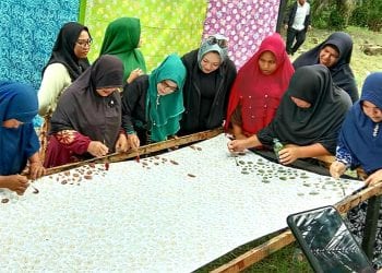 Kampung Batik di Sei Daun, Destinasi Wisata Baru Kota Tanjungbalai 