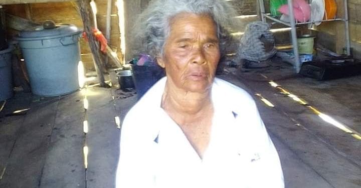 Nek Murlela warga Sei Kepayang yang tak pernah mendapat bantuan dari Pemkab Asahan.