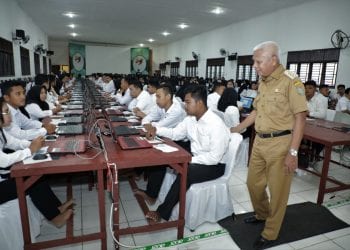 Pelaksanaan Ujian CPNS Formasi 2019 dari 4 Kabupaten Digelar di Kabupaten Asahan