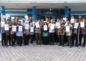 Sukseskan SP Online 2020, Data Kependudukan ASN dan Honorer Diskominfo Asahan Telah Tercatat di BPS