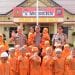 Terima Kunjungan Murid TK Darul Fikri, Kapolres Tanjungbalai Menggendong 2 Anak