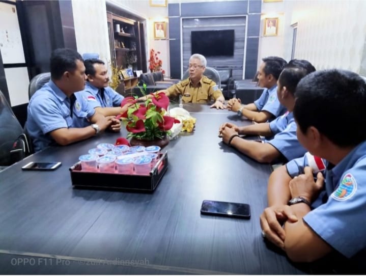 IWO Kota Metro Audiensi ke Sekda