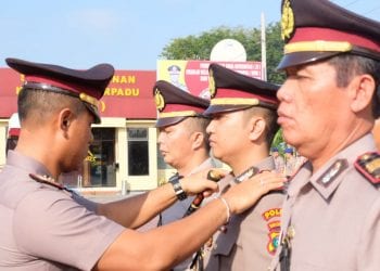 Kapolresta Tanjungbalai Pimpin Sertijab Kasat Reskrim dan Kasat Bimmas