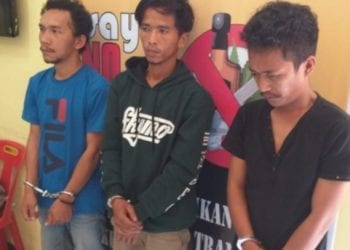 3 tersangka narkoba di Taput.