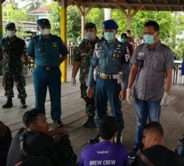 TKI Ilegal yang diamankan di Bagan Asahan