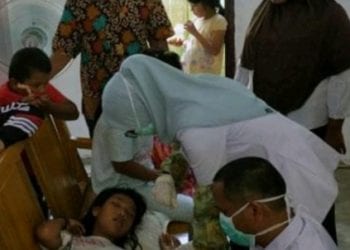 Usai Makan Daging Babi 82 Warga Langkat Keracunan