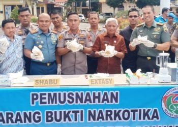 Tiada Tempat Bagi Penjahat Di Sumut, Polres Asahan Ungkap 40 Kasus Narkoba Awal Tahun 2020
