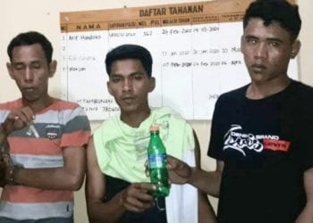 Gerebek Rumah Bandar Sabu di Sergai, Abu Sama dan 2 Pelanggannya Diangkut Polisi