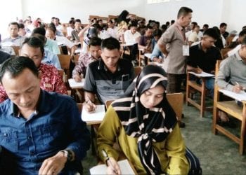 730 Calon Anggota PPS Labura Ikuti Tes Tertulis