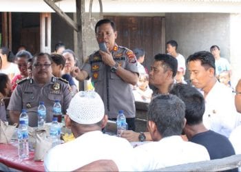 Wujudkan Desa Bersinar, Kapolres: Warga Harus Berani Tangkap Pengedar Narkoba