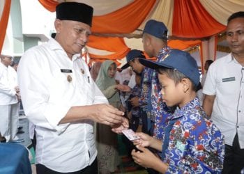 Bupati Resmikan Masjid Jam’i Al-Akbar Desa Marjanji Aceh