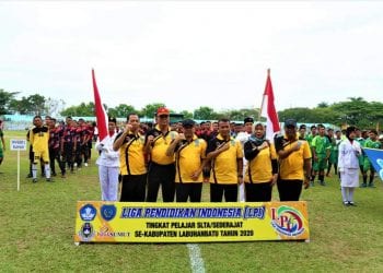 26 Tim Ikuti Turnamen LPI Tingkat SMA yang Dibuka Sekda Labuhanbatu