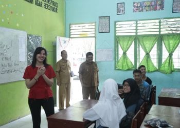 Kadisdik Asahan Lihat Kesiapan Bimtek Siswa Siswi Sempoerna Foundation