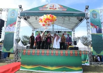 Meski Hanya 3 Hari,  Asahan Expo HUT Ke-74 Kabupaten Asahan Resmi Dibuka Bupati dengan Meriah