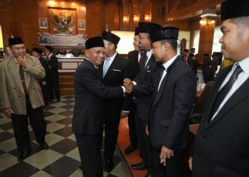 Rapat Paripurna Istimewa DPRD Asahan, Bupati Asahan Mohon Dukungan Semua Pihak