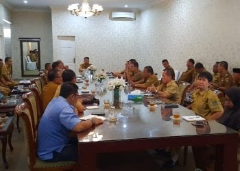 Rapat Terbatas Pemkab Asahan, Bahas Antisipasi Sebaran Virus Corona