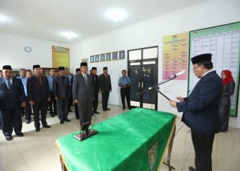 Pesan Bupati Asahan pada Dewan Pengawas PDAM Tirta Silau Piasa Bambang Hadi Suprapto