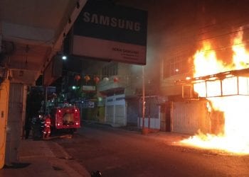 Tim gabungan Kodim 0208/Asahan dan Polres lakukan imbauan pada warga agar menjahui lokasi keramaian.