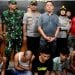 7 tersangka narkoba di Kota Padangsidimpuan yang diringkus tim gabungan TNI dan polisi.