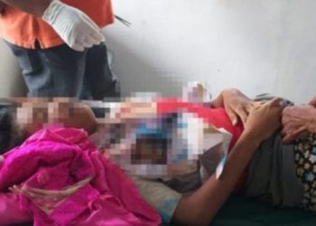 Korban hanyut di air terjun saat dievakuasi.