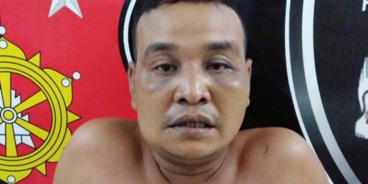 Tersangka Andi Syahputra alias Tua.