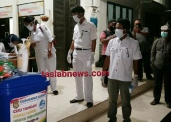 Tiba di Kota Kisaran, Kesehatan Lima TKI Asal Asahan Diperiksa dan Diperbolehkan Pulang ke Rumah