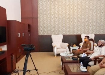 Musrembang Pemkab Asahan Melalui Video Conference