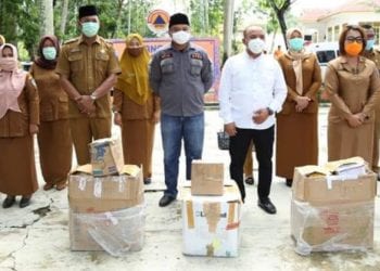 Tim Gugus Tugas Covid-19 Labuhanbatu Berikan APD ke Seluruh Instansi Pemkab