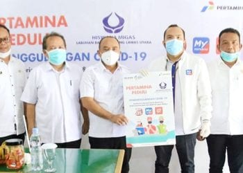Pertamina Serahkan 100 APD Untuk RSUD Rantauprapat