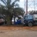 Lokasi penampungan CPO diduga Ilegal yang berada di Lintas Desa Sosopan, Kabupaten Labuhanbatu Selatan.