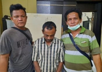 Lagi Duduk di Atas Sepeda Motor, Azan Mukdin Malah Ditangkap Personel Polres Tanjungbalai