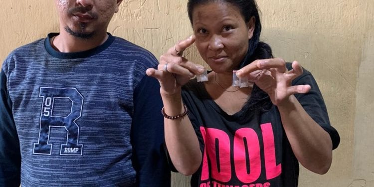 Seorang janda di Sergai yang nekat menjual sabu saat di kantor polisi.