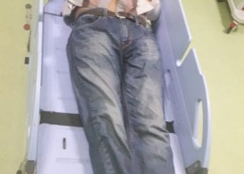 Jenazah sopir yang diduga sakit jantung, dan ditemukan tewas di dalam mobilnya