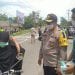 Polres Madina Bagikan Masker dan Nasi Bungkus