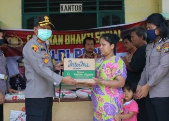 Kapolres Sergai Gelar Bakti Sosial di Panti Sosial Tunanetra Sei Buluh