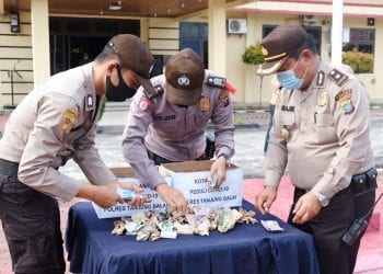 Polres Tanjungbalai Kembali Kumpulkan Dana Sukarela Untuk Masyarakat Miskin Terdampak Covid-19