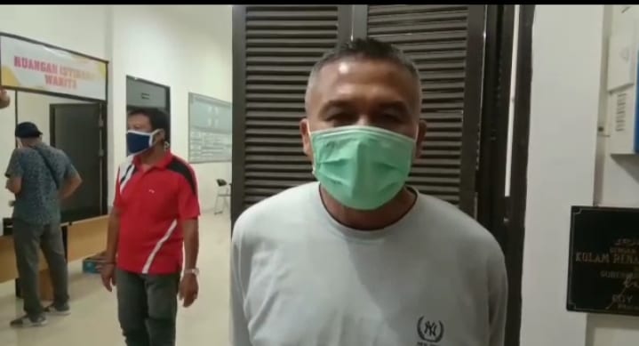Juru bicara tim gugus tugas covid 19 Asahan Rahmat Hidayat Siregar.