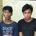 Dua tersangka narkoba di Tanjungbalai yang diringkus polisi.