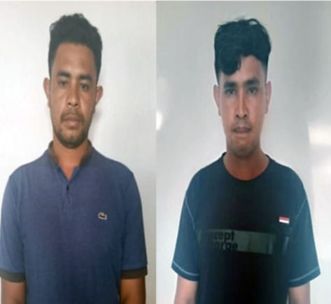 Kedua Abang beradik pelaku pembunuhan di Tanah Karo