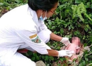 Bayi Siapa Ini, Dibuang di Semak-semak Daerah Kerasaan Simalungun