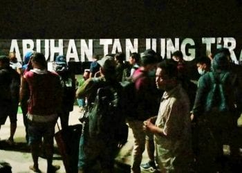 119 TKI Ilegal Diamankan TNI AL TBA di Perairan Batubara