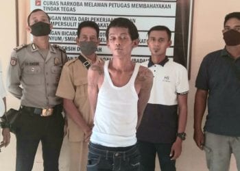 Curi Sepedamotor Diparkiran Sawah, Residivis Nyaris Dihakimi Warga Sergai